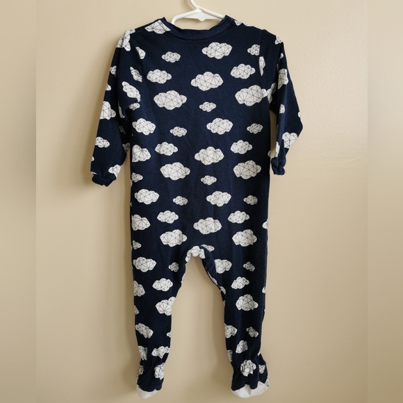 Laifa (now Zippyjamz) 12-24m Blue and Clouds Sleeper - Picture 2 of 11